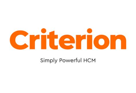 criterion hcm sign in.